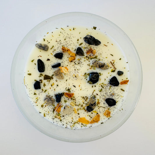 Breakthrough Block Buster Intention Candle - Lavender, Black Violet & Saffron