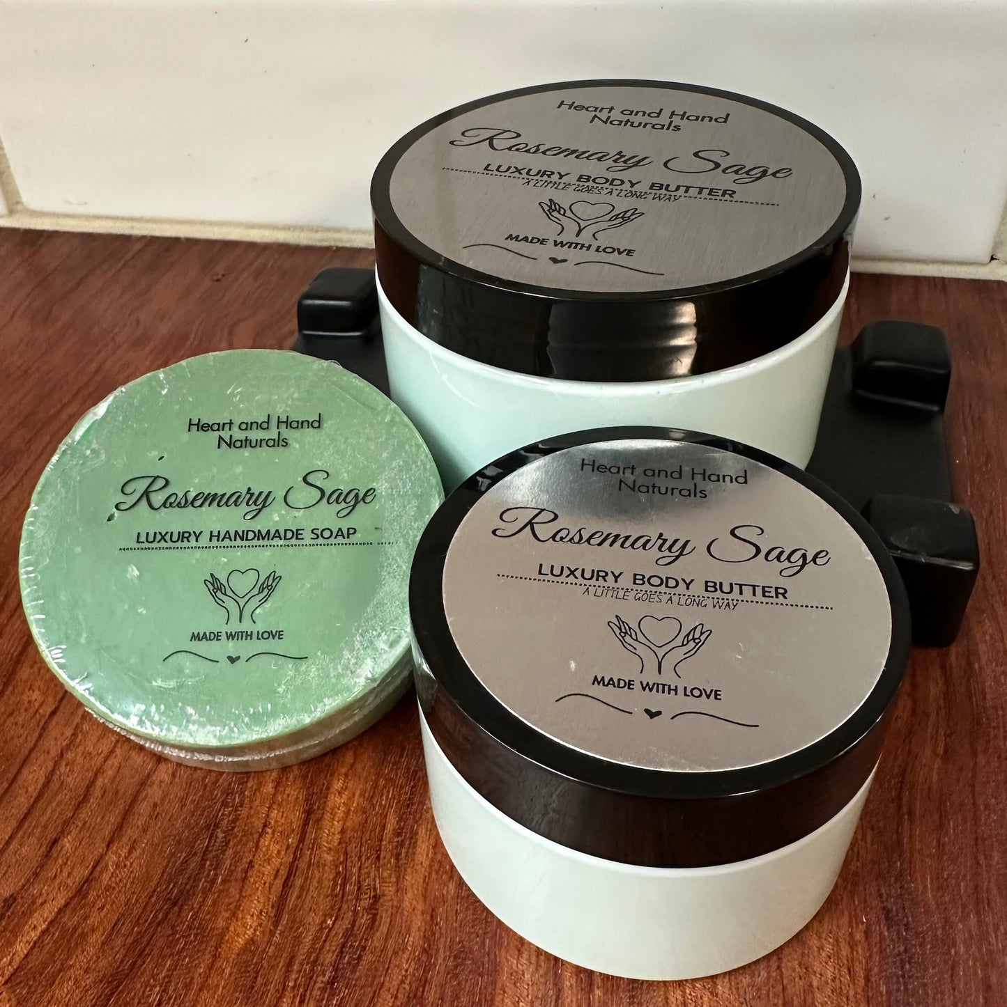 Heart & Hand Naturals Whipped Shea Body Butter