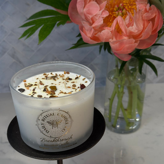 Breakthrough Intention Candle - Bergamot, Citron & Rose Geranium
