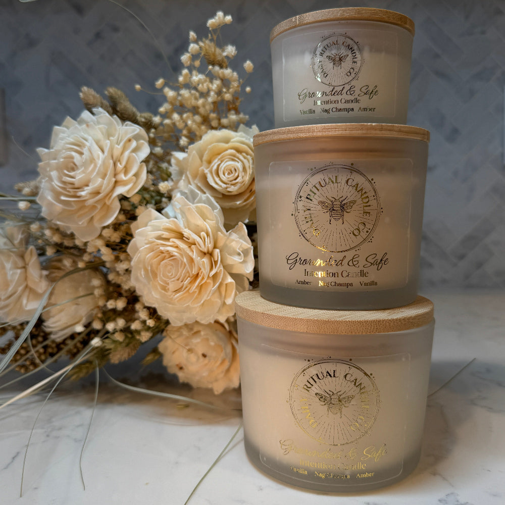 Grounded & Safe Intention Candle