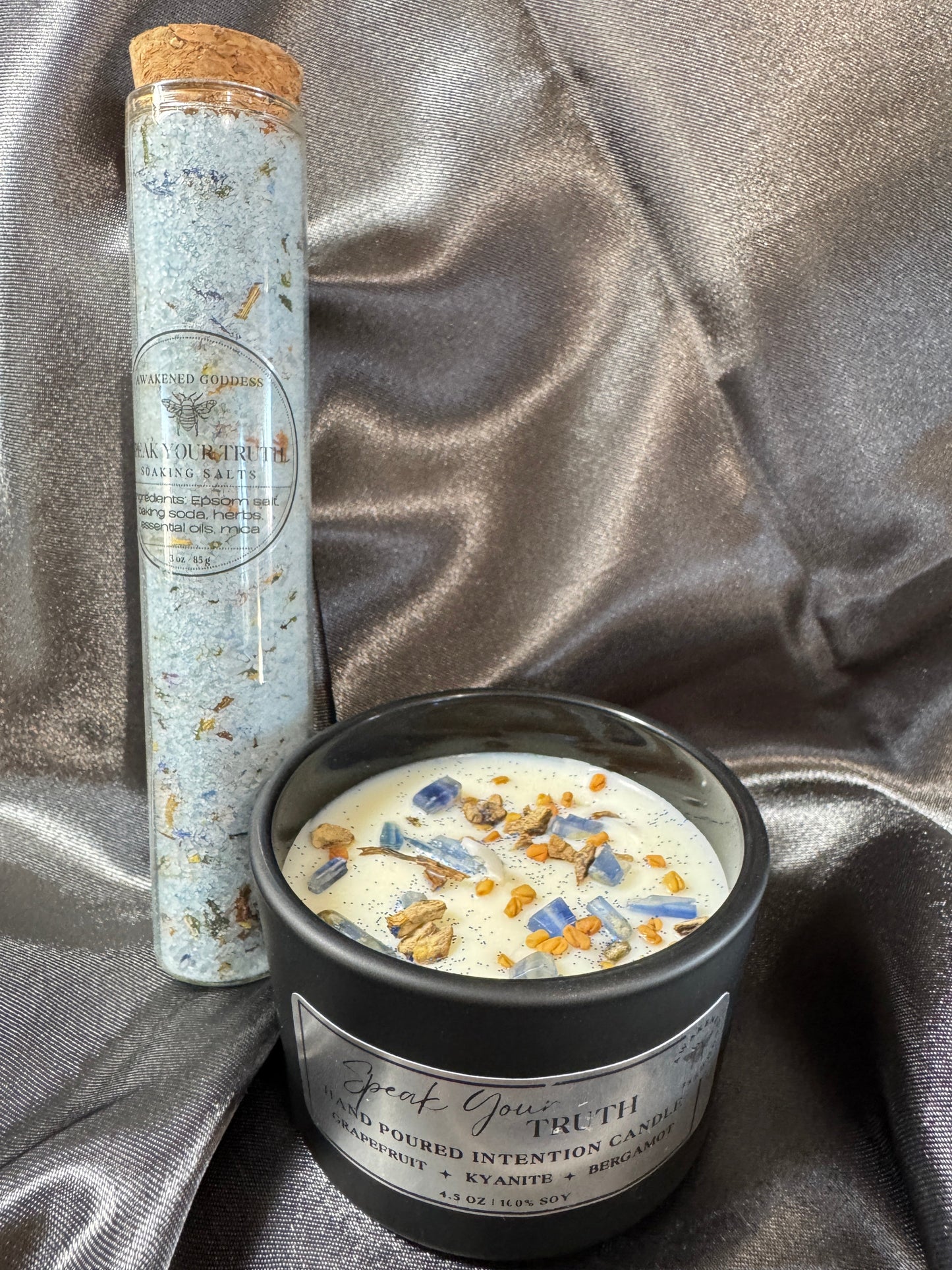 Speak Your Truth Intention Candle - Lavender, Bergamot & Grapefruit